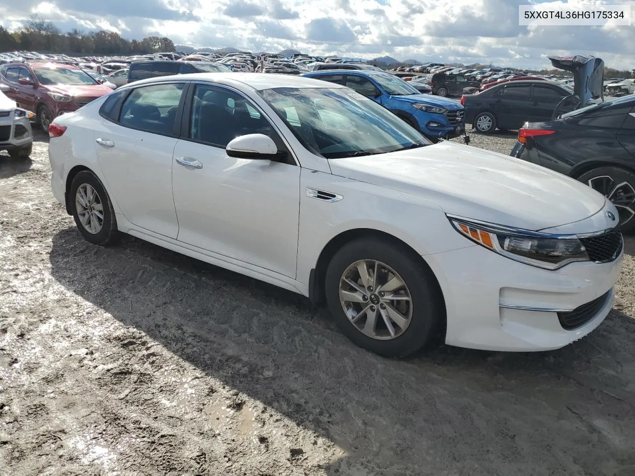 2017 Kia Optima Lx VIN: 5XXGT4L36HG175334 Lot: 81560174