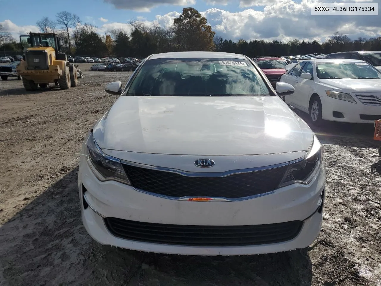 2017 Kia Optima Lx VIN: 5XXGT4L36HG175334 Lot: 81560174