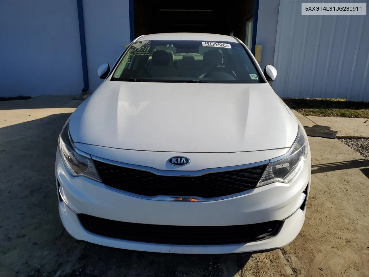 2018 Kia Optima Lx VIN: 5XXGT4L31JG230911 Lot: 41453224