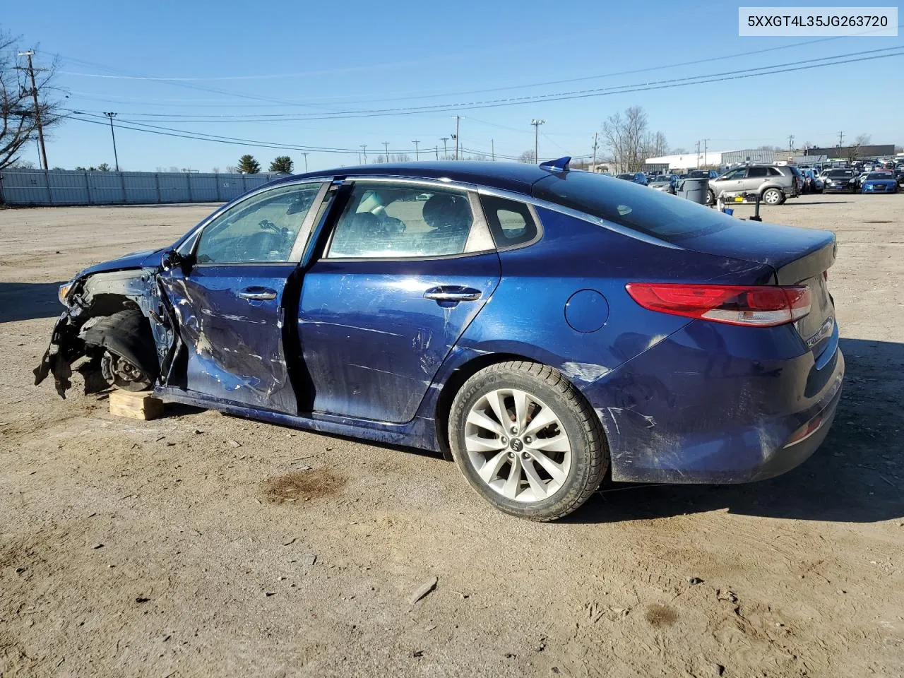 2018 Kia Optima Lx VIN: 5XXGT4L35JG263720 Lot: 43826514