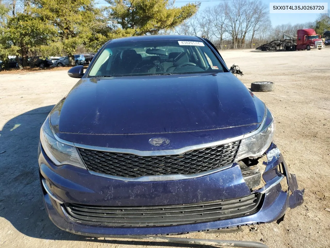 2018 Kia Optima Lx VIN: 5XXGT4L35JG263720 Lot: 43826514