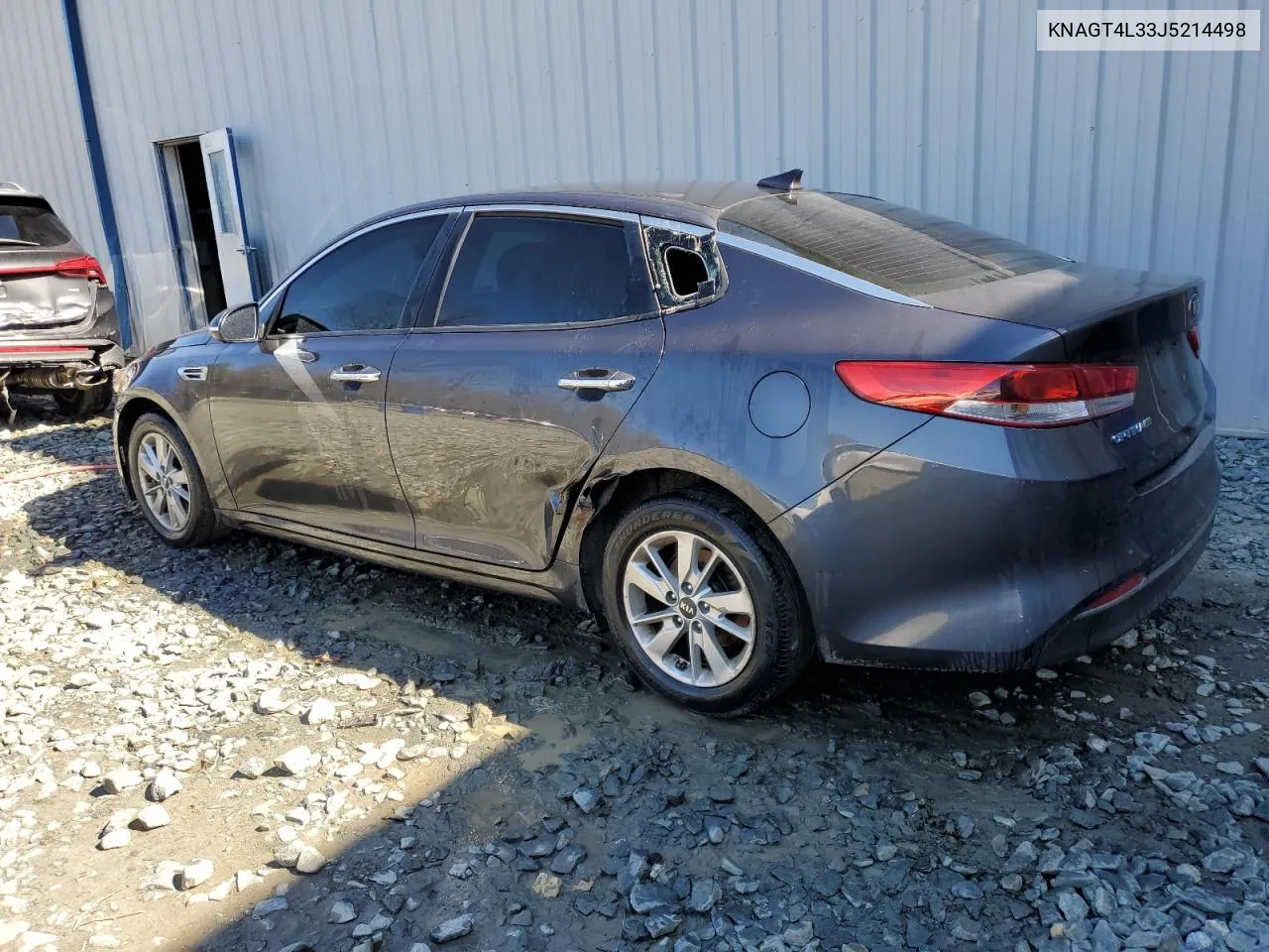 KNAGT4L33J5214498 2018 Kia Optima Lx