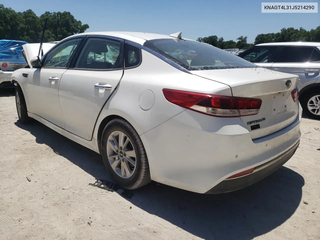 2018 Kia Optima Lx VIN: KNAGT4L31J5214290 Lot: 45003342