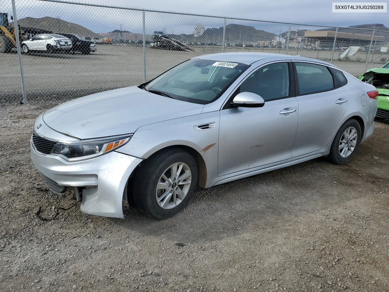 5XXGT4L39JG250288 2018 Kia Optima Lx