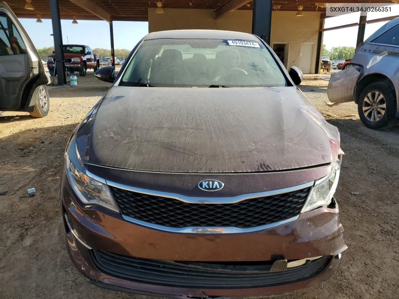 5XXGT4L34JG266351 2018 Kia Optima Lx