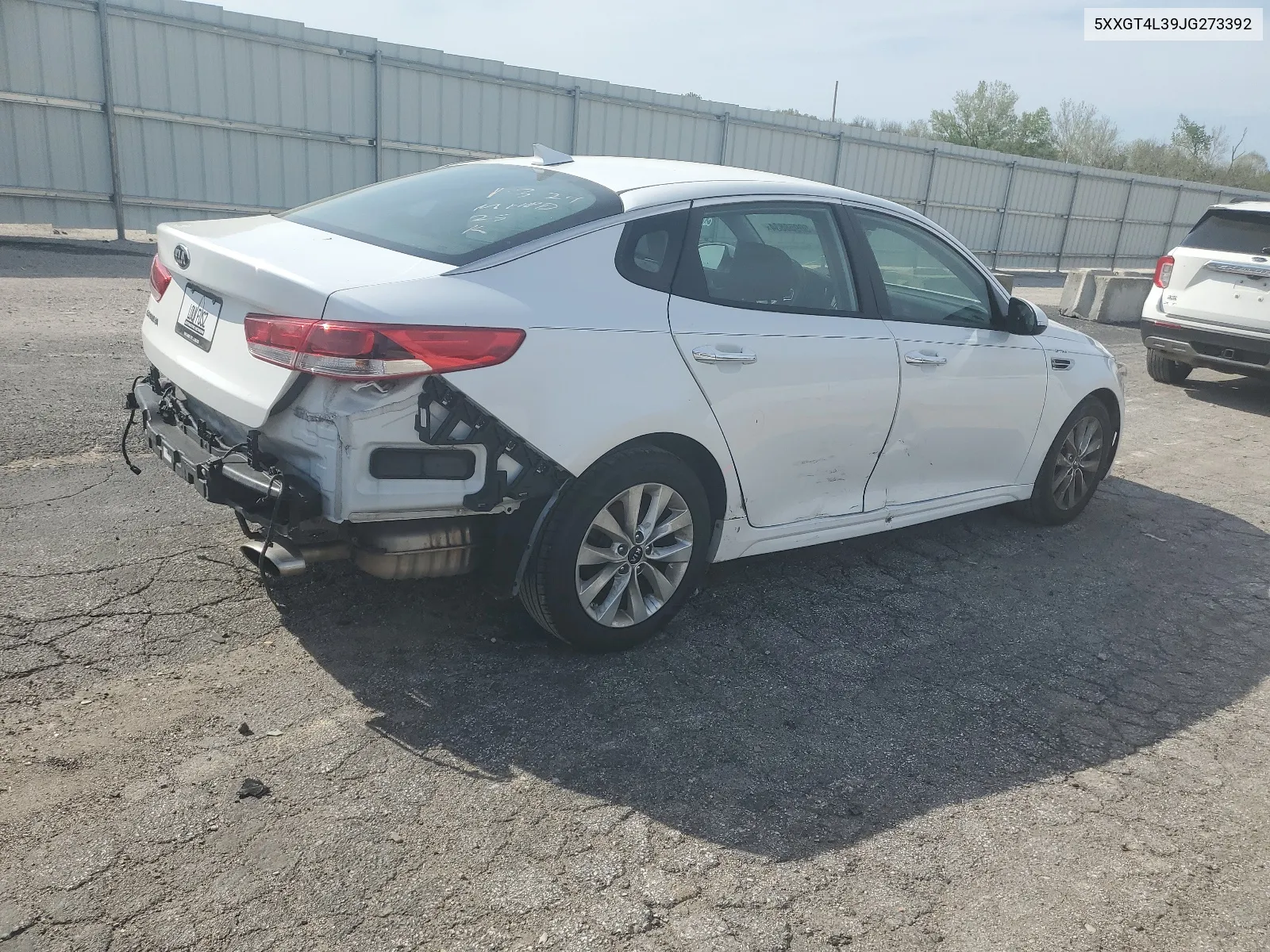 5XXGT4L39JG273392 2018 Kia Optima Lx