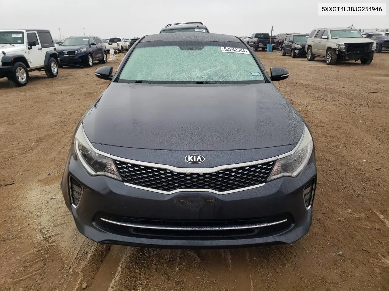 2018 Kia Optima Lx VIN: 5XXGT4L38JG254946 Lot: 52242304