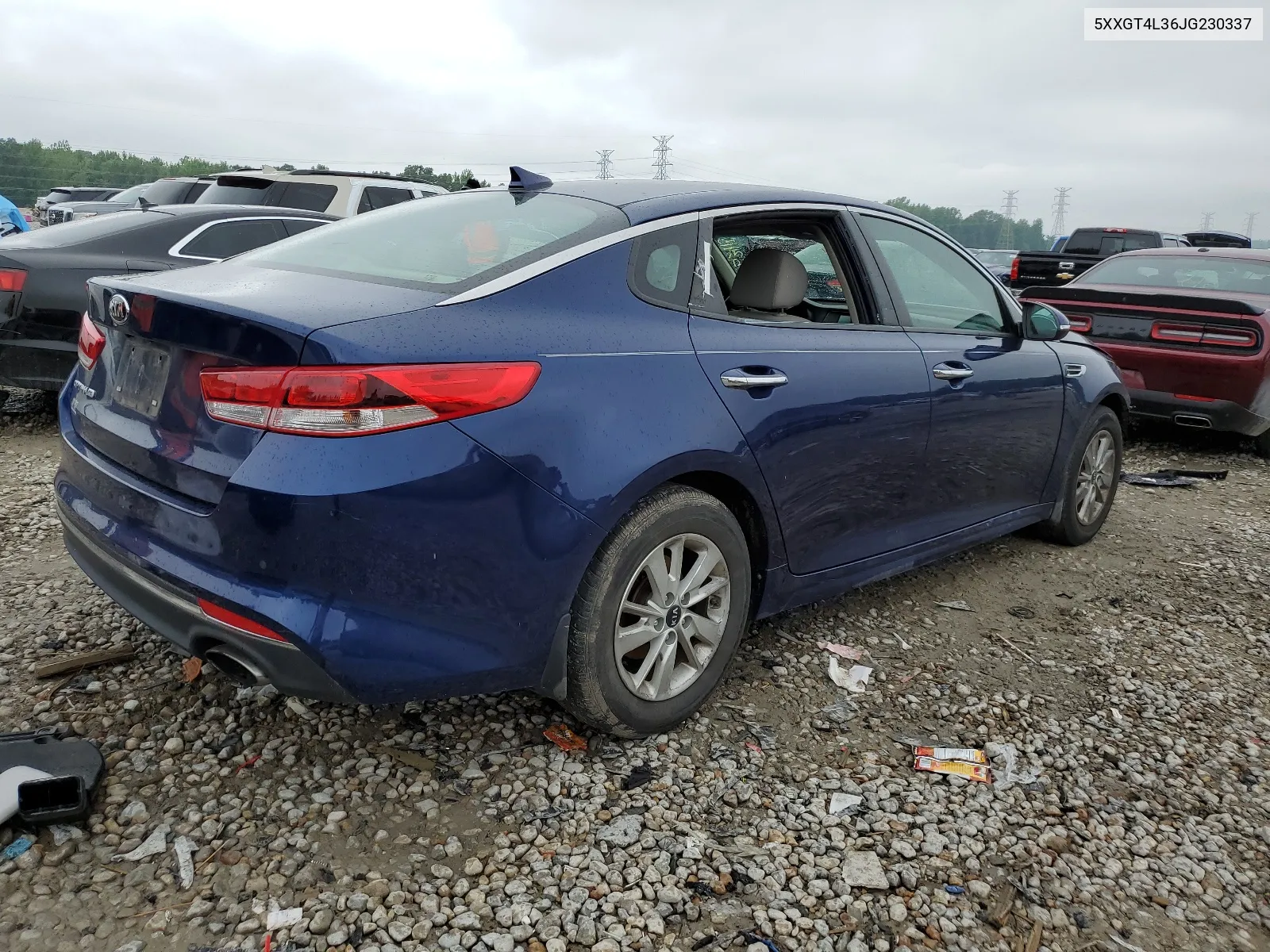 2018 Kia Optima Lx VIN: 5XXGT4L36JG230337 Lot: 53415264