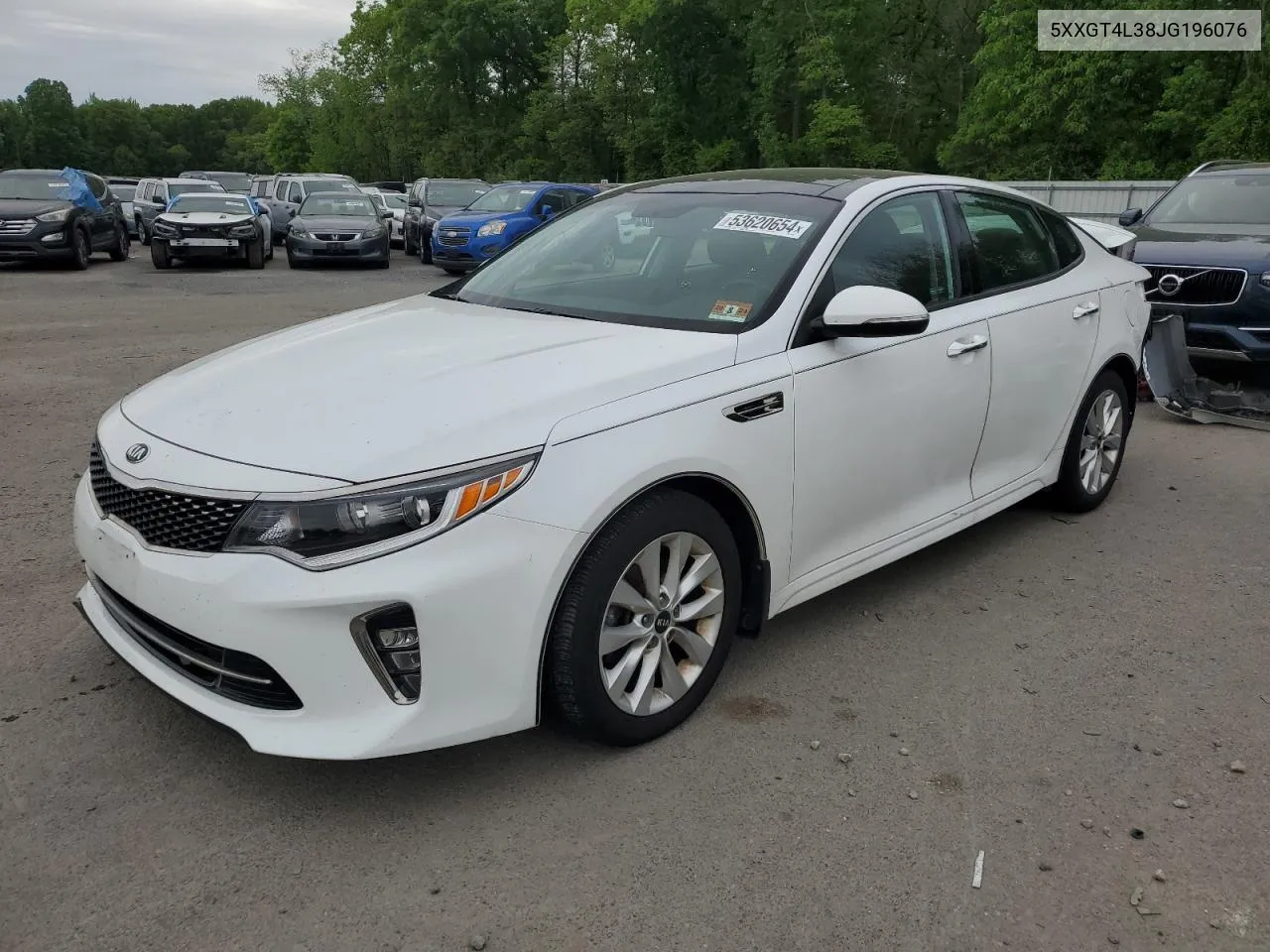 5XXGT4L38JG196076 2018 Kia Optima Lx