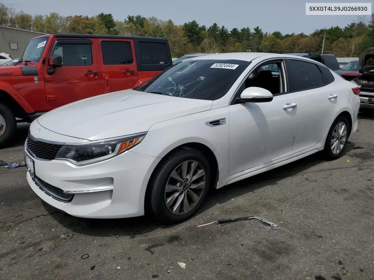 2018 Kia Optima Lx VIN: 5XXGT4L39JG266930 Lot: 53924944