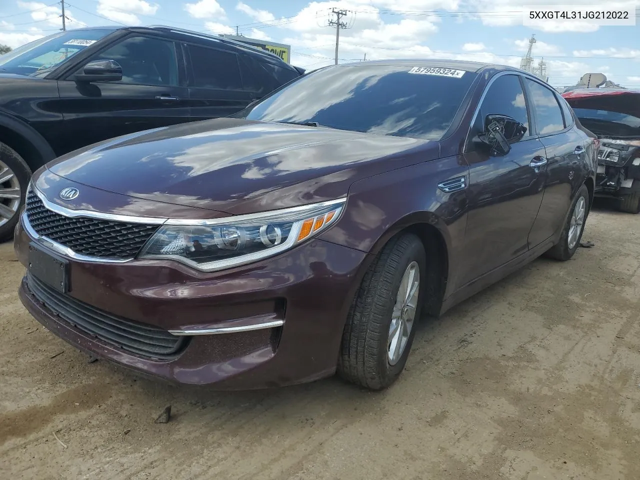 5XXGT4L31JG212022 2018 Kia Optima Lx