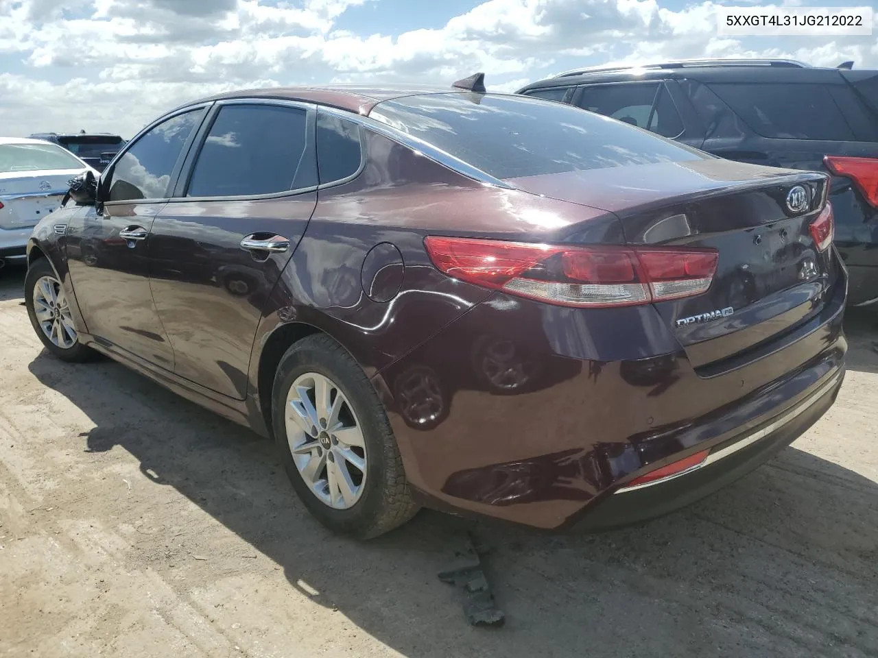 5XXGT4L31JG212022 2018 Kia Optima Lx