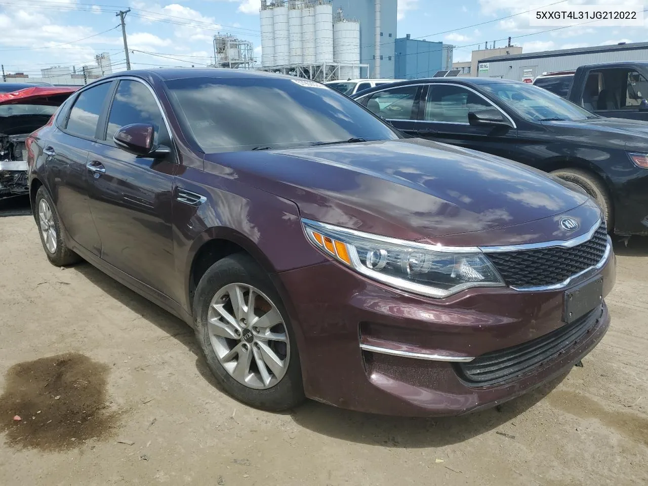 5XXGT4L31JG212022 2018 Kia Optima Lx