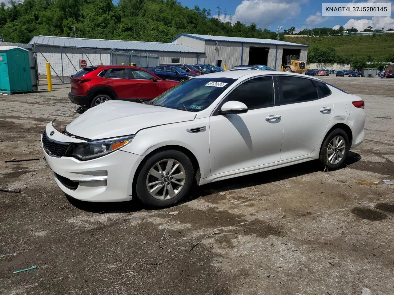 KNAGT4L37J5206145 2018 Kia Optima Lx