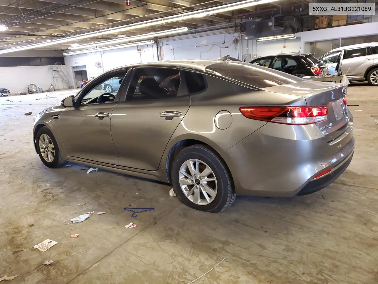 2018 Kia Optima Lx VIN: 5XXGT4L31JG221089 Lot: 58259254