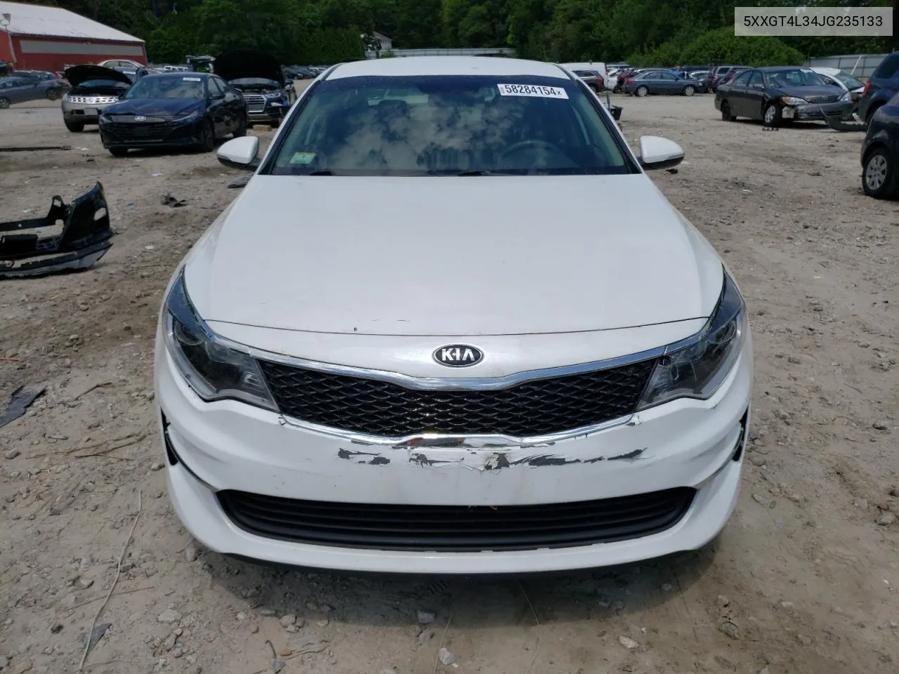 2018 Kia Optima Lx VIN: 5XXGT4L34JG235133 Lot: 58284154