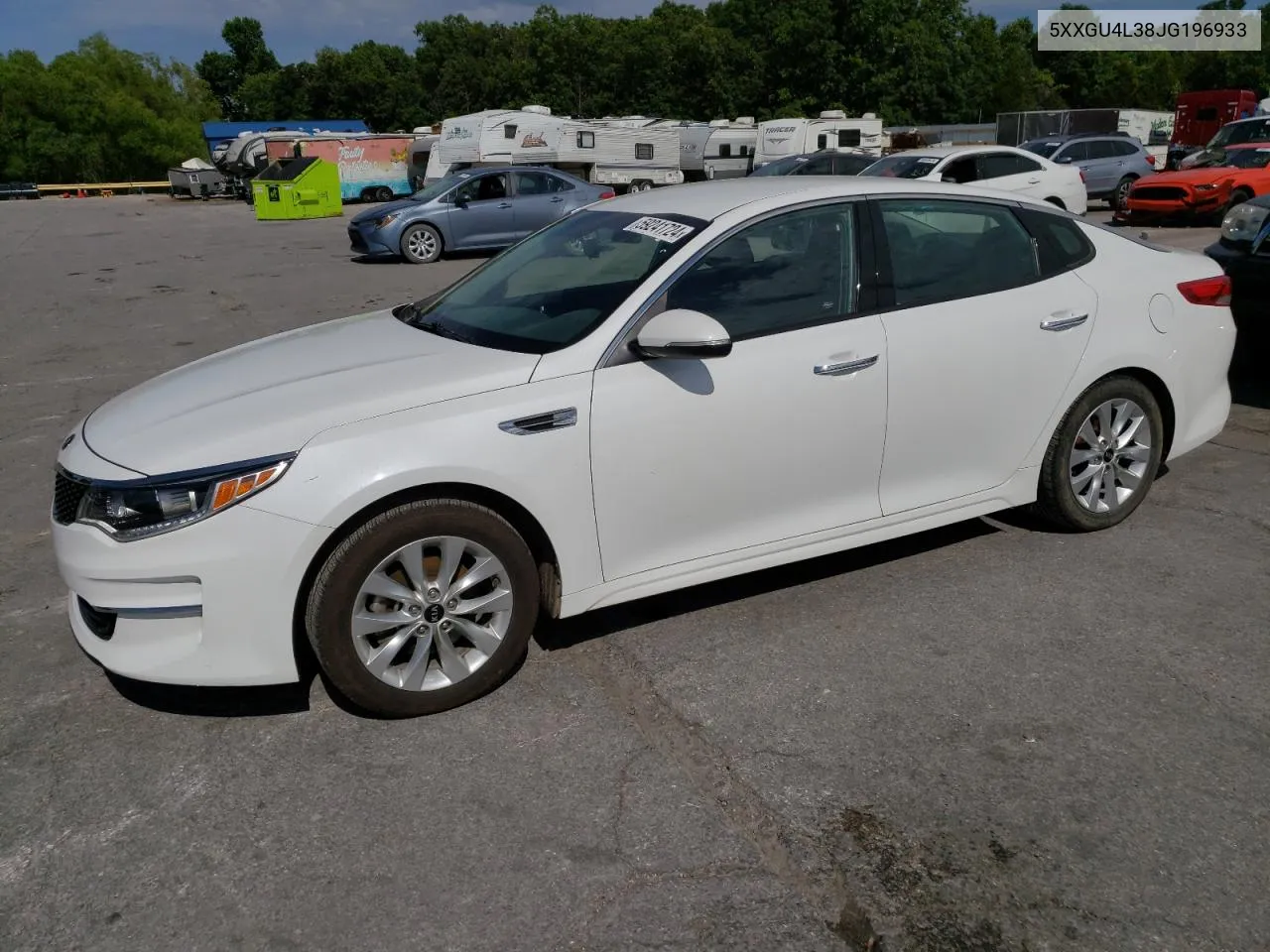 5XXGU4L38JG196933 2018 Kia Optima Ex