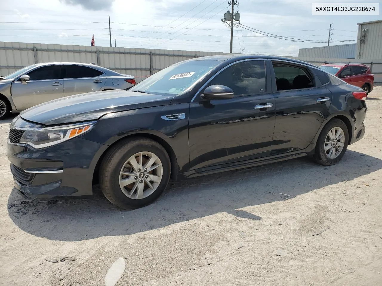 2018 Kia Optima Lx VIN: 5XXGT4L33JG228674 Lot: 60186864