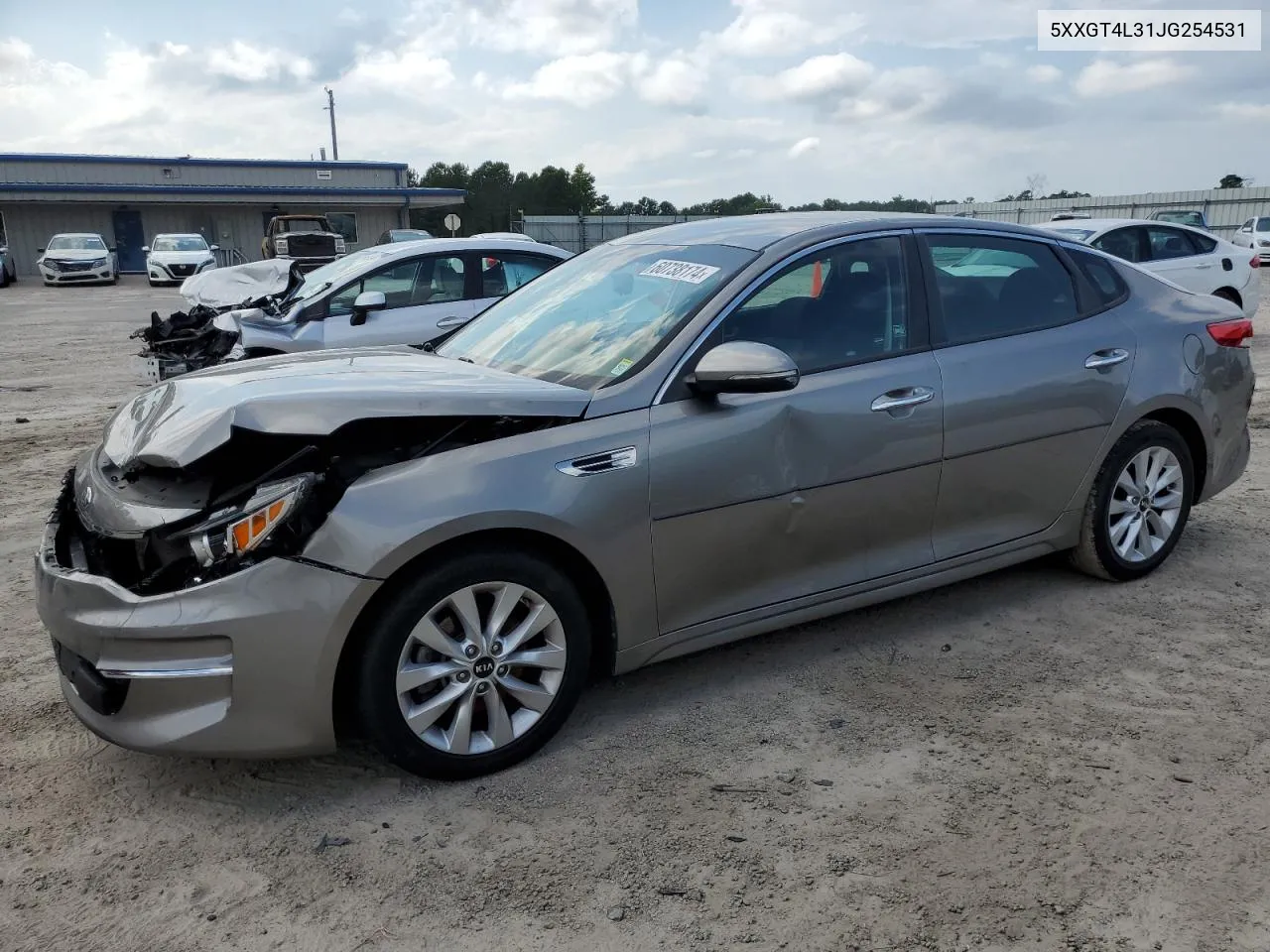 5XXGT4L31JG254531 2018 Kia Optima Lx