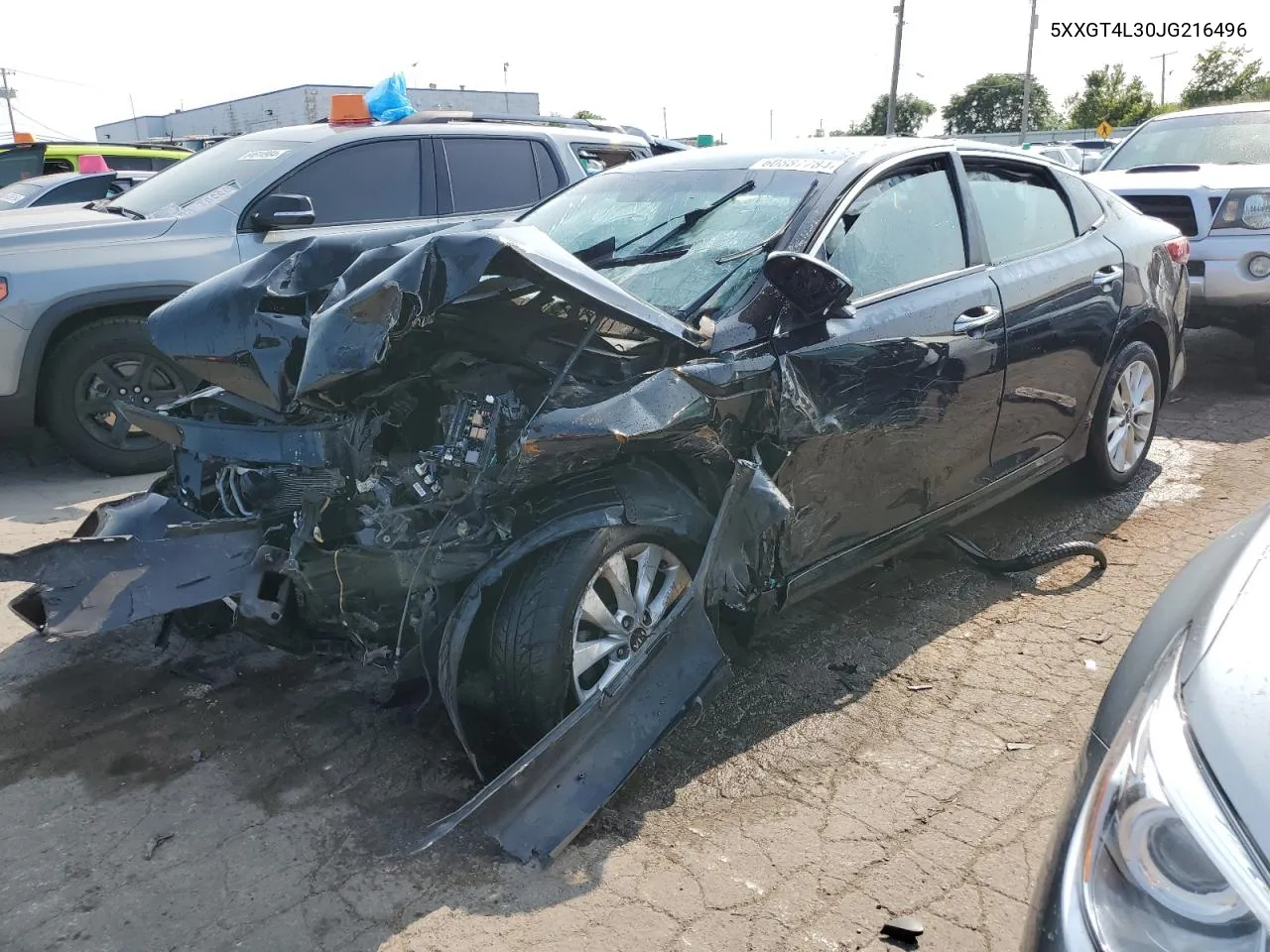 5XXGT4L30JG216496 2018 Kia Optima Lx