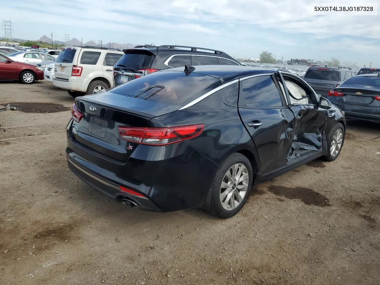 2018 Kia Optima Lx VIN: 5XXGT4L38JG187328 Lot: 60912164