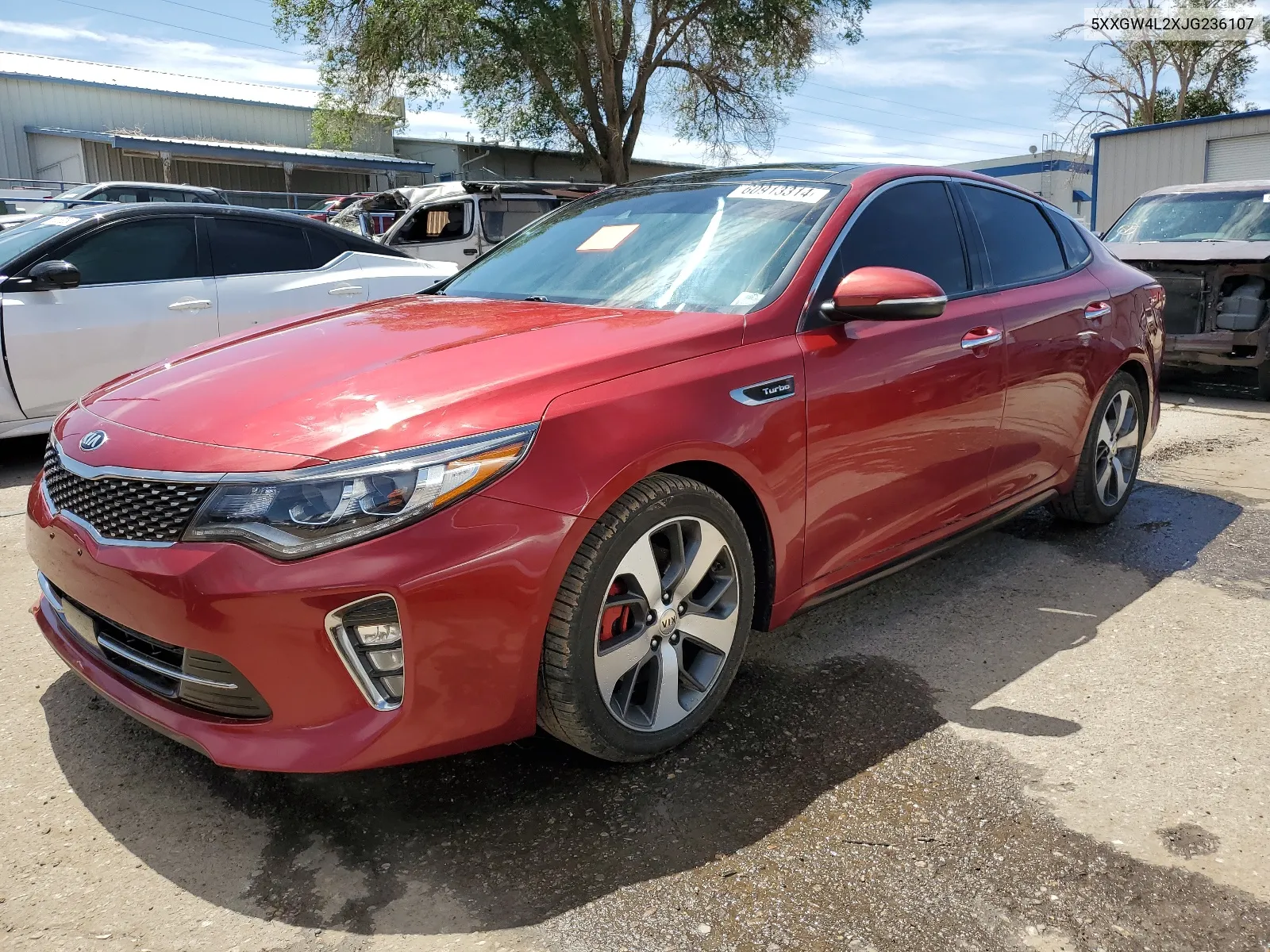 5XXGW4L2XJG236107 2018 Kia Optima Sx