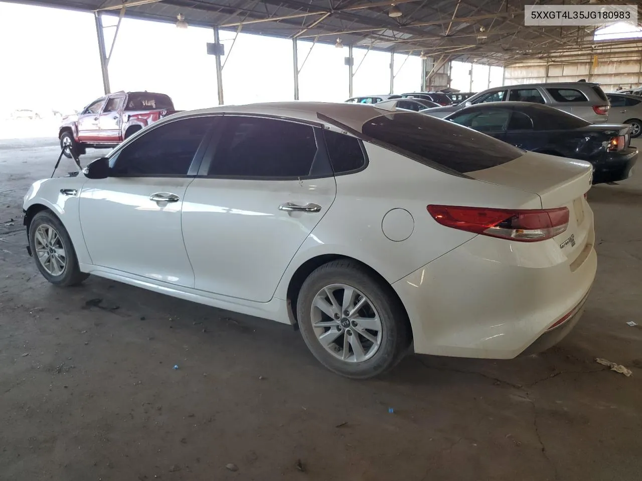 2018 Kia Optima Lx VIN: 5XXGT4L35JG180983 Lot: 61955544