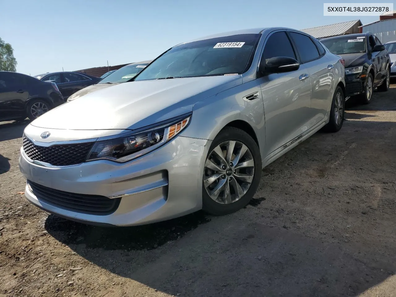 2018 Kia Optima Lx VIN: 5XXGT4L38JG272878 Lot: 62319154