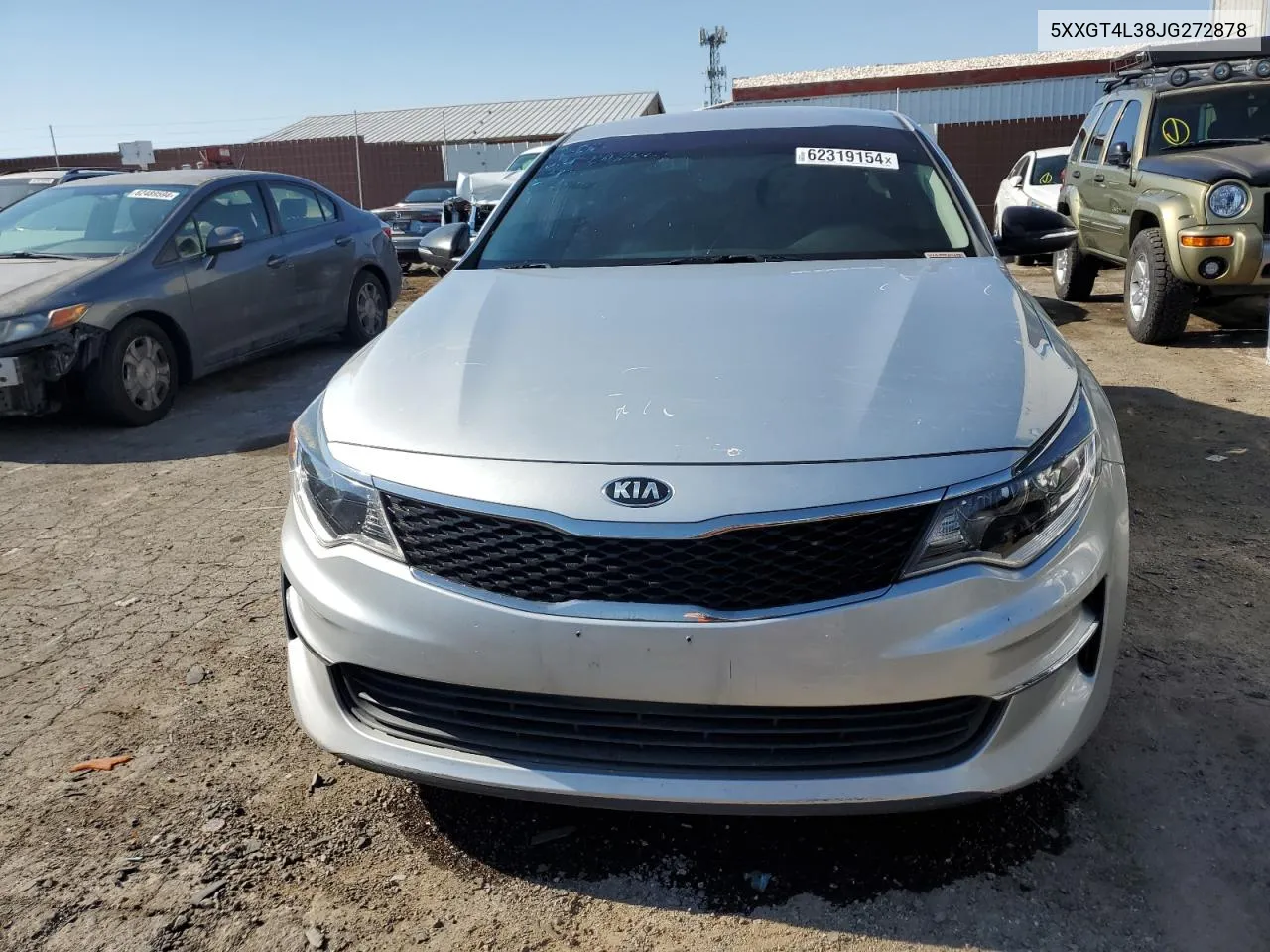 2018 Kia Optima Lx VIN: 5XXGT4L38JG272878 Lot: 62319154