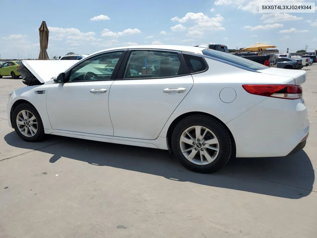 5XXGT4L3XJG249344 2018 Kia Optima Lx