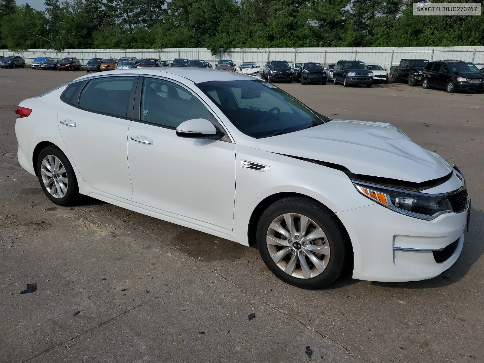 5XXGT4L30JG270767 2018 Kia Optima Lx