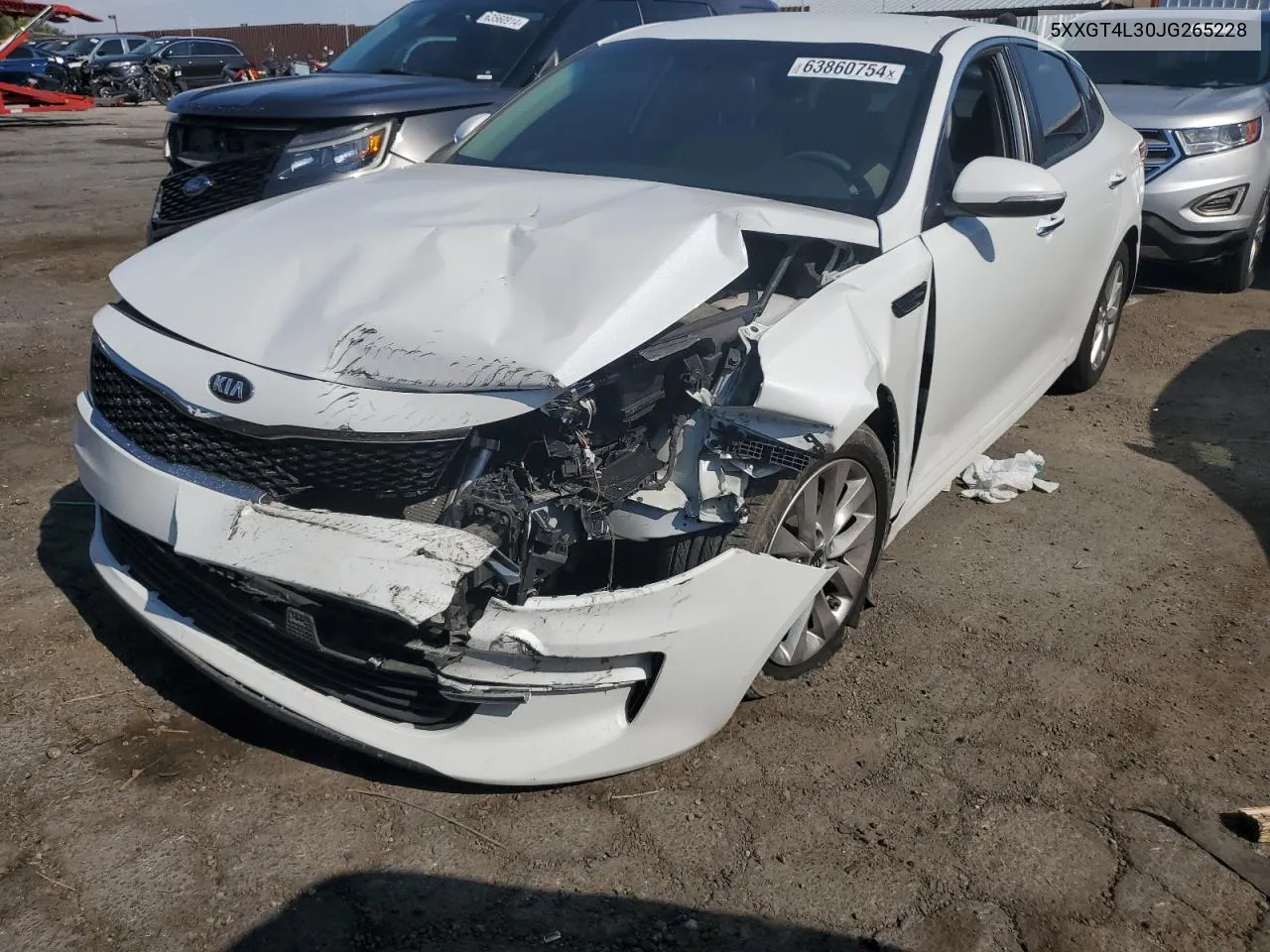 5XXGT4L30JG265228 2018 Kia Optima Lx