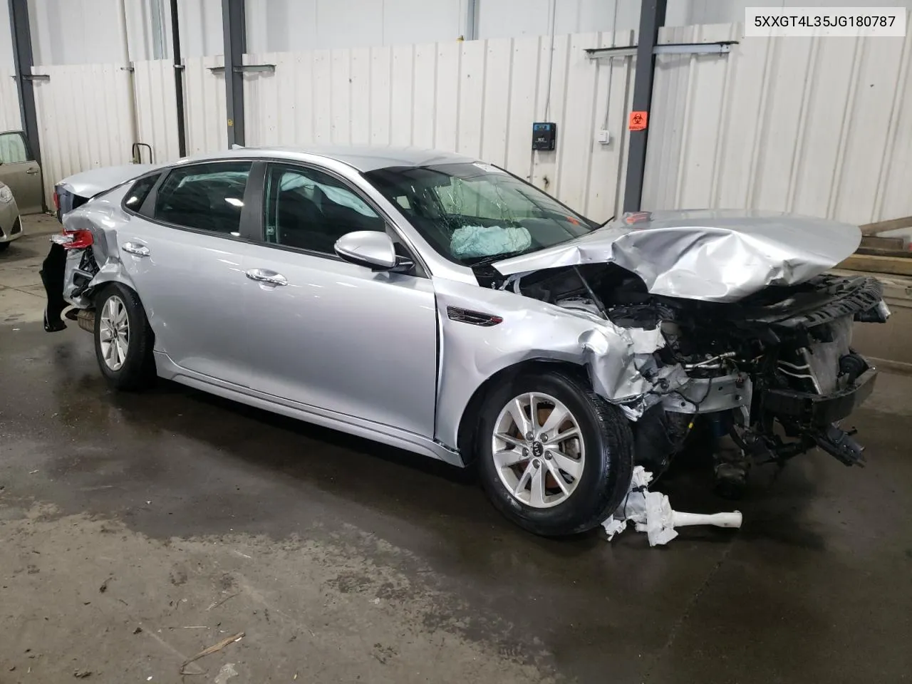 2018 Kia Optima Lx VIN: 5XXGT4L35JG180787 Lot: 64116274