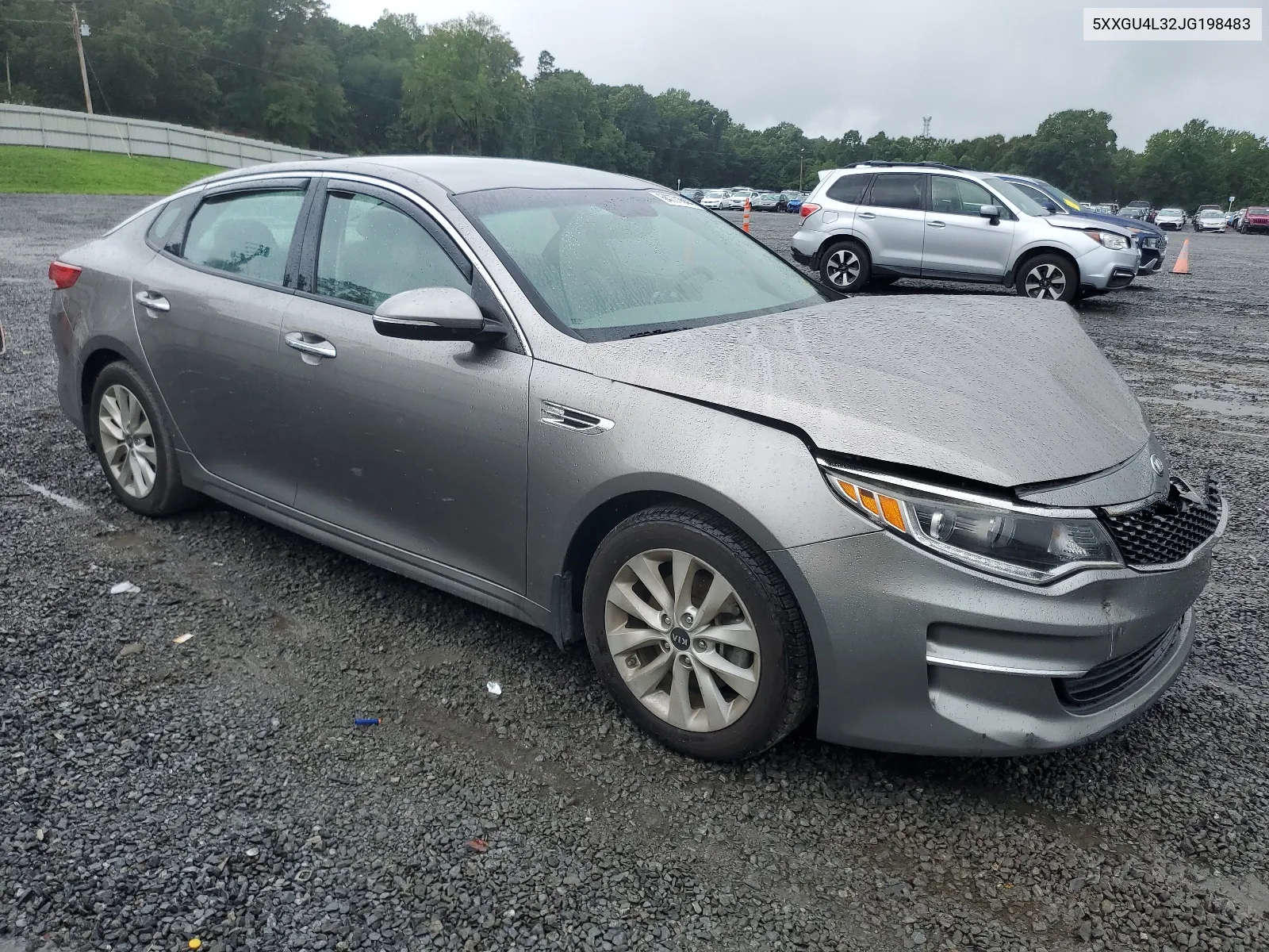 2018 Kia Optima Ex VIN: 5XXGU4L32JG198483 Lot: 64771044