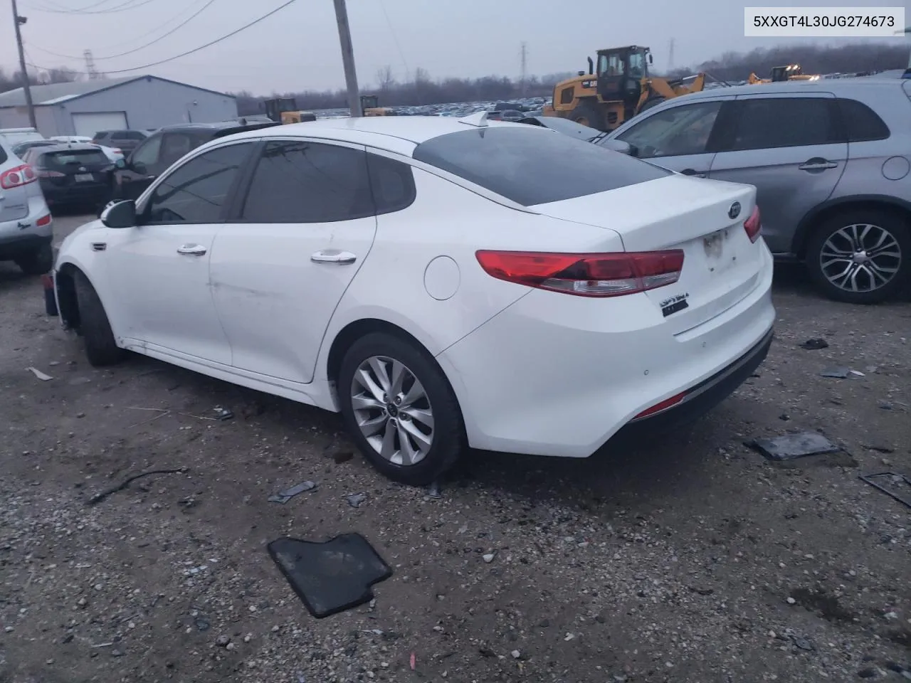 2018 Kia Optima Lx VIN: 5XXGT4L30JG274673 Lot: 64829574