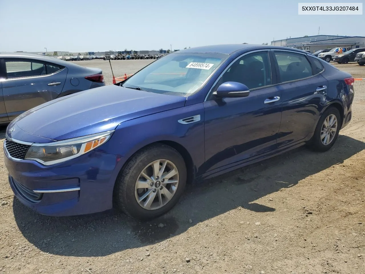 5XXGT4L33JG207484 2018 Kia Optima Lx