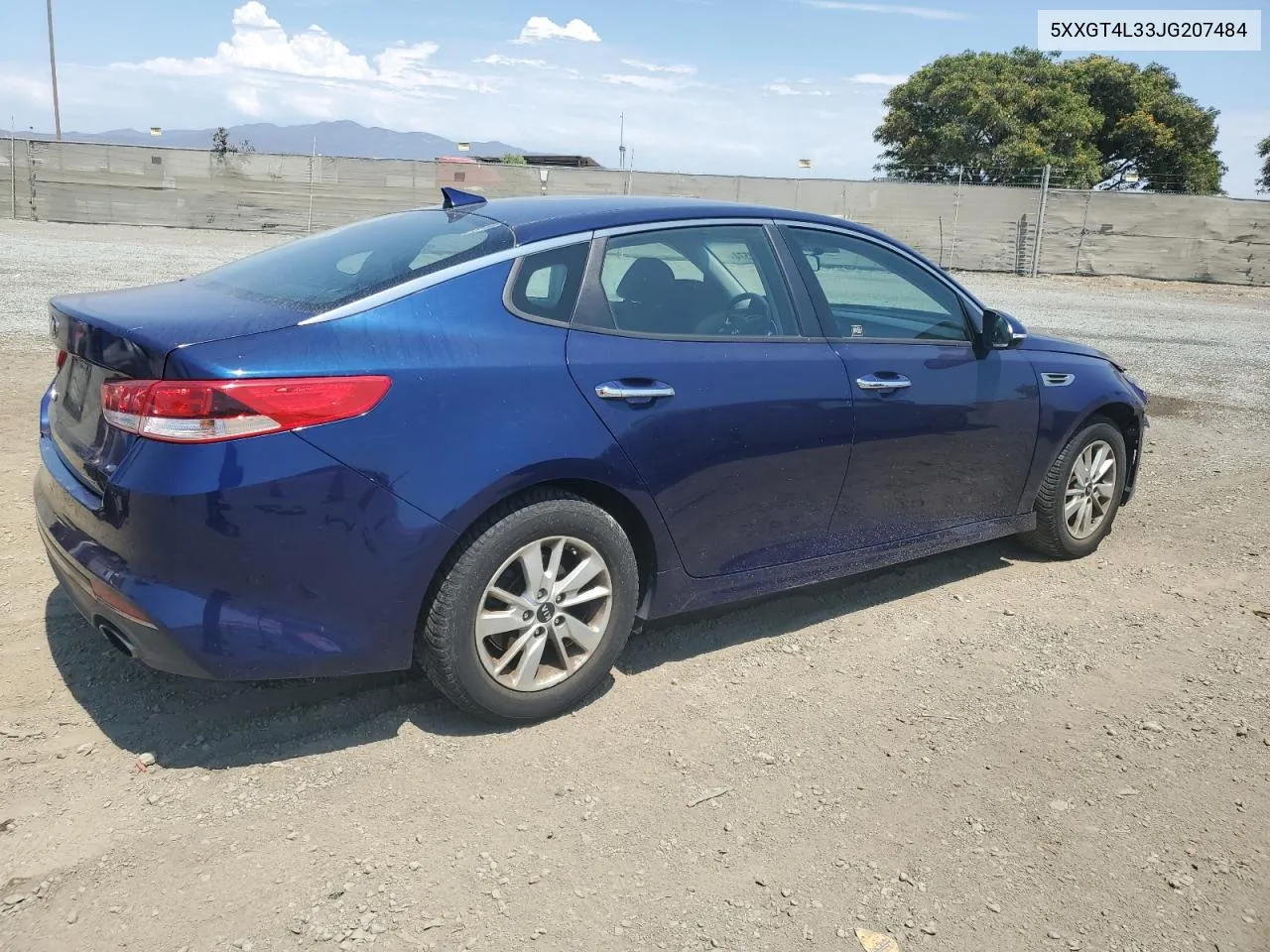 5XXGT4L33JG207484 2018 Kia Optima Lx