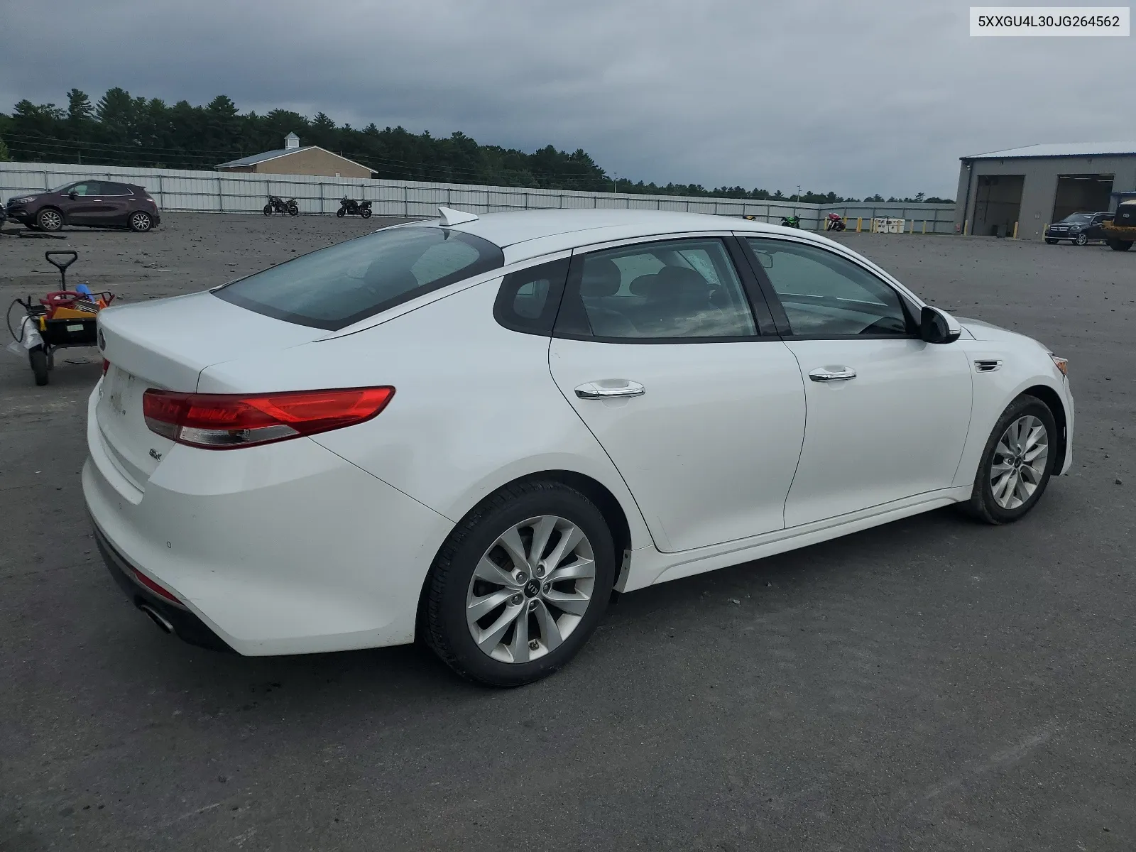 2018 Kia Optima Ex VIN: 5XXGU4L30JG264562 Lot: 65157654