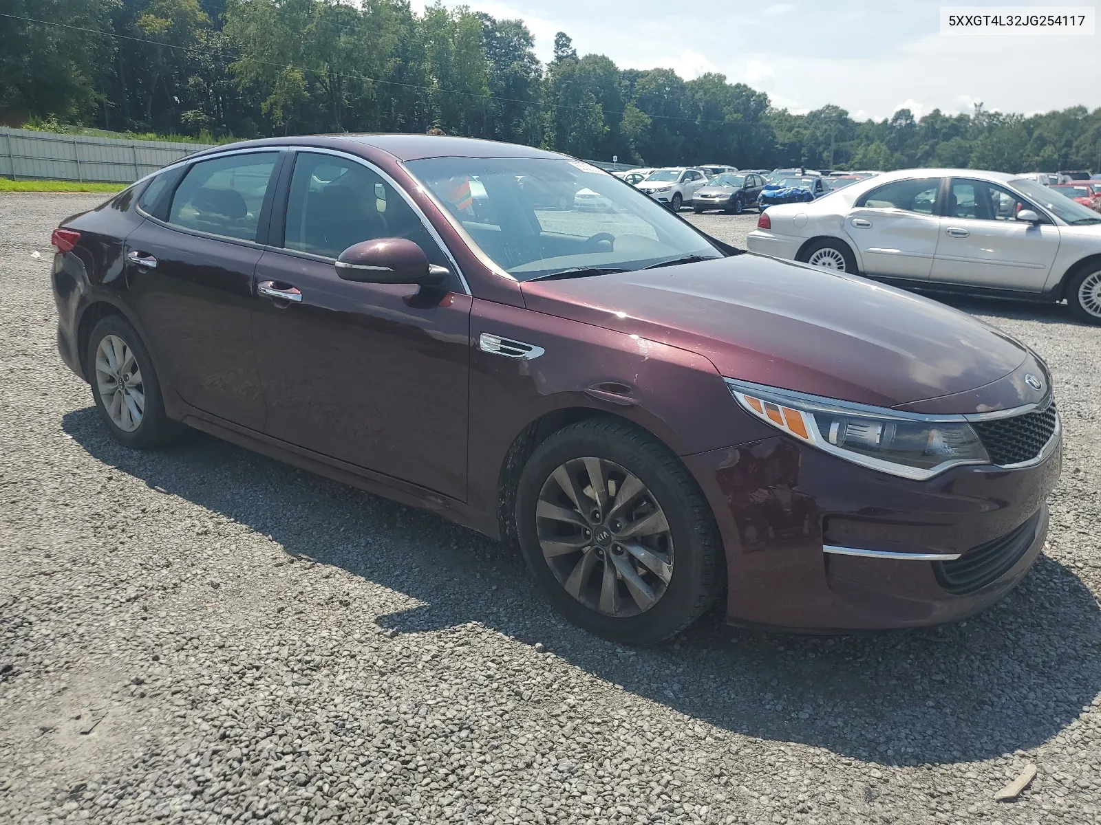 5XXGT4L32JG254117 2018 Kia Optima Lx