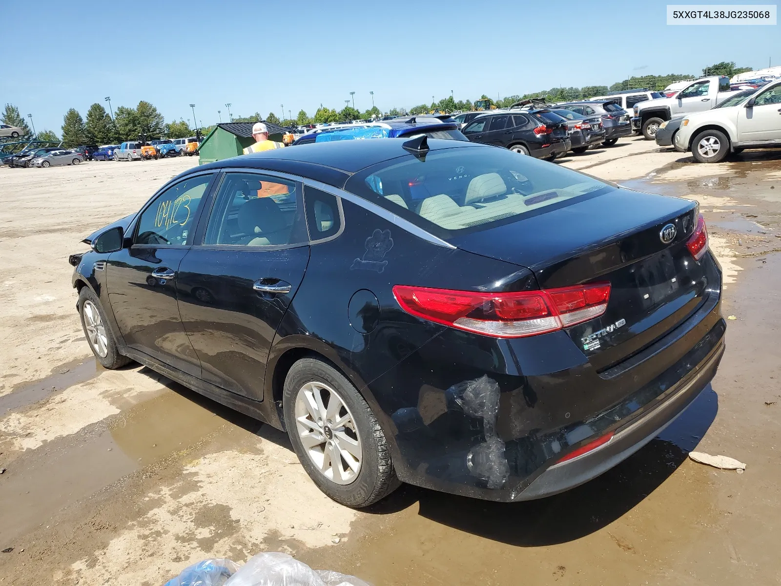 2018 Kia Optima Lx VIN: 5XXGT4L38JG235068 Lot: 65574754