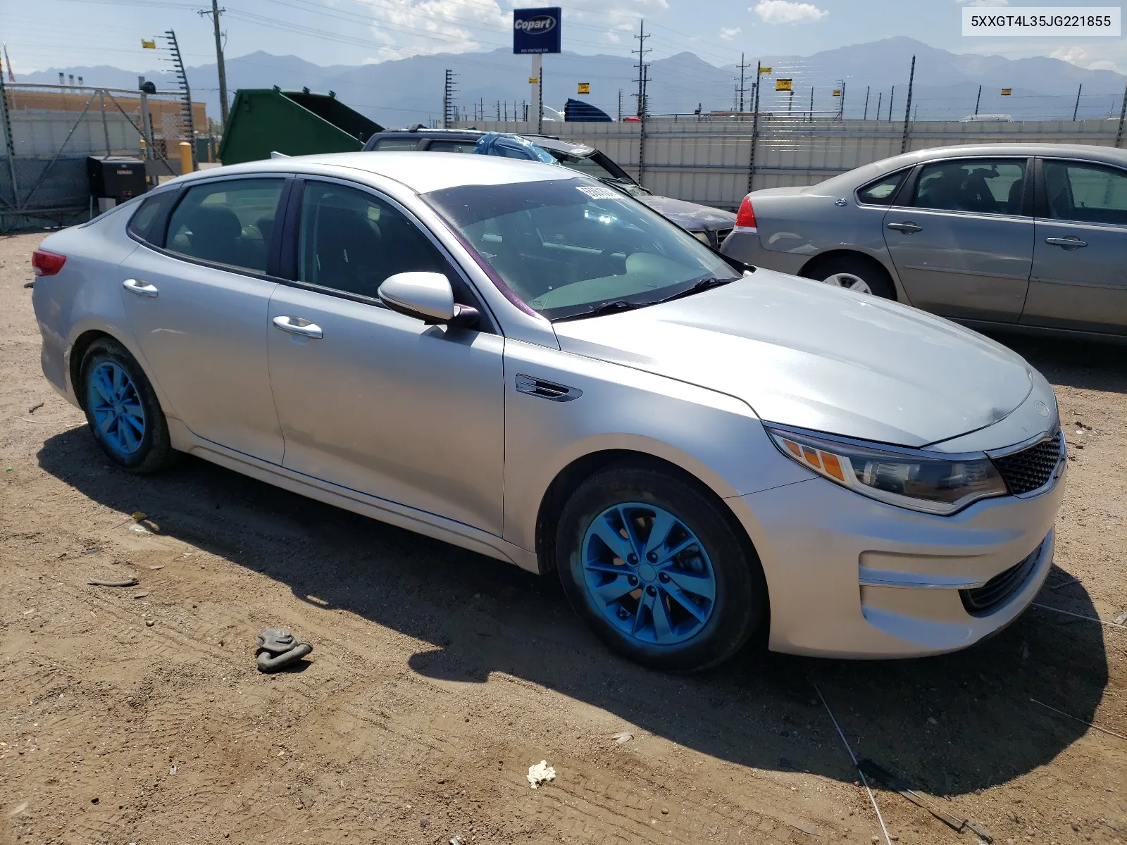 5XXGT4L35JG221855 2018 Kia Optima Lx