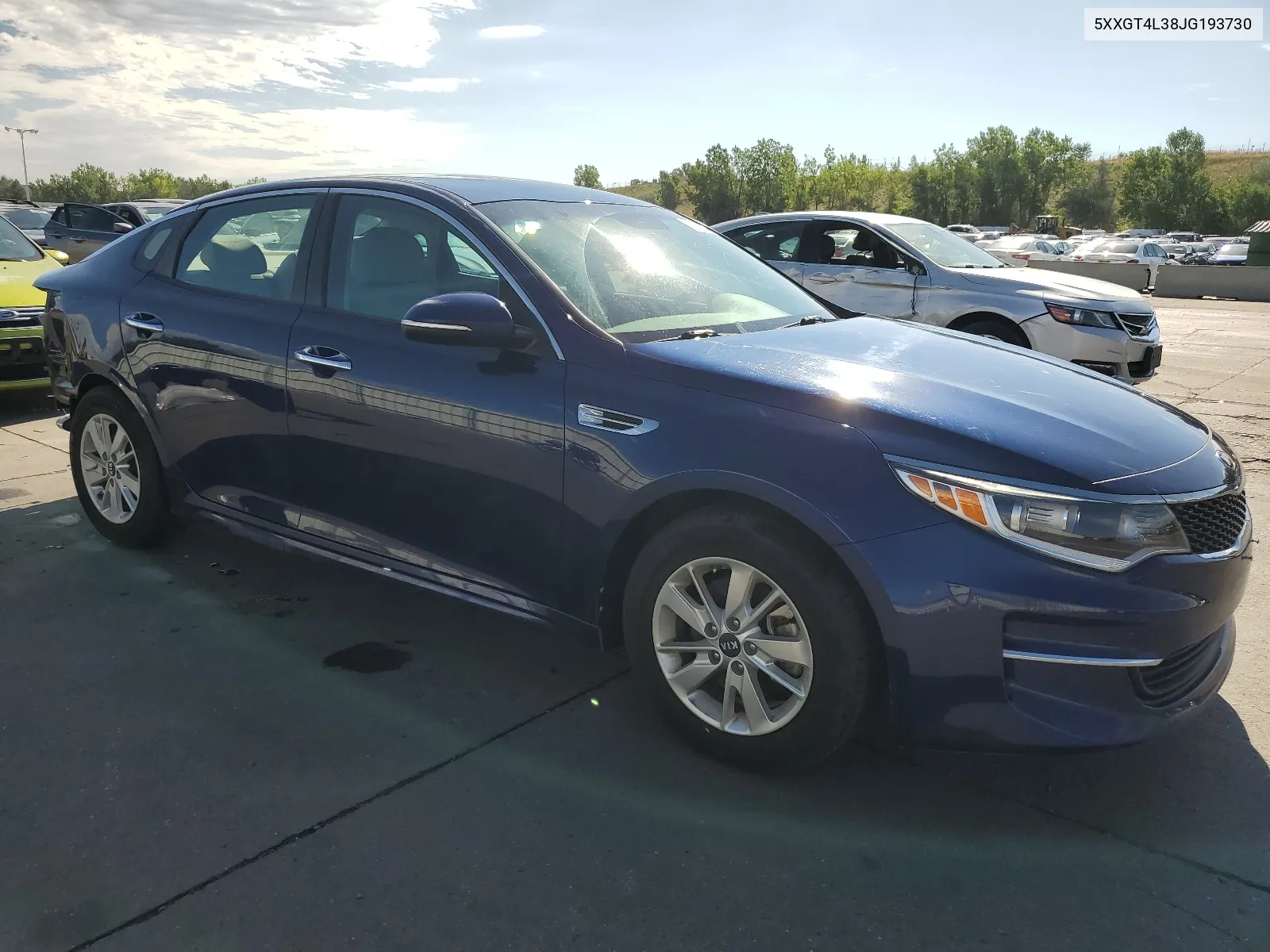 5XXGT4L38JG193730 2018 Kia Optima Lx