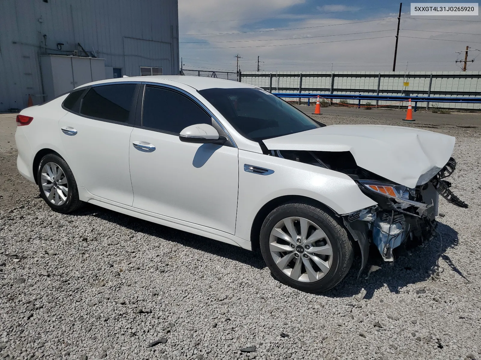 5XXGT4L31JG265920 2018 Kia Optima Lx