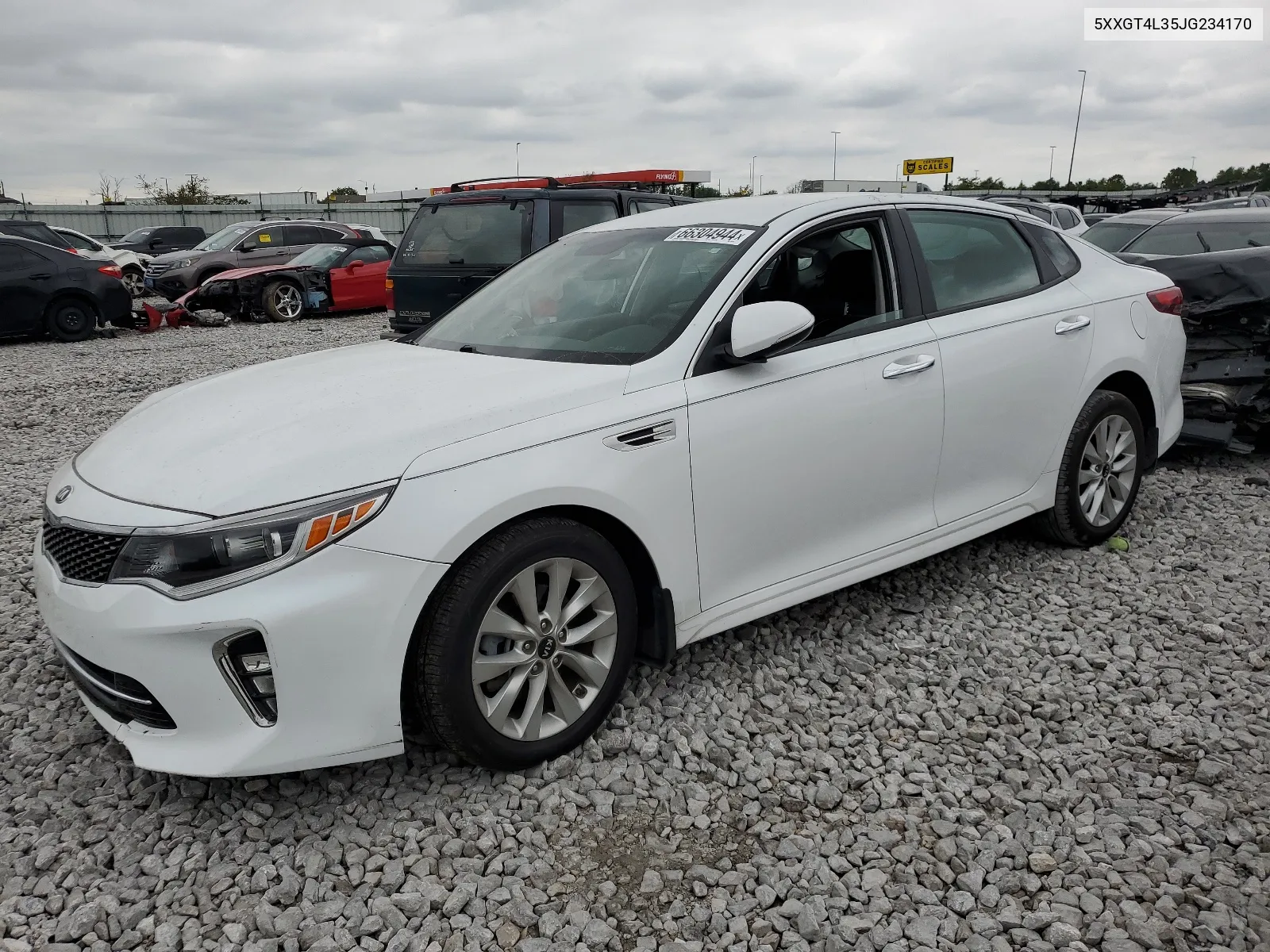 2018 Kia Optima Lx VIN: 5XXGT4L35JG234170 Lot: 66304944