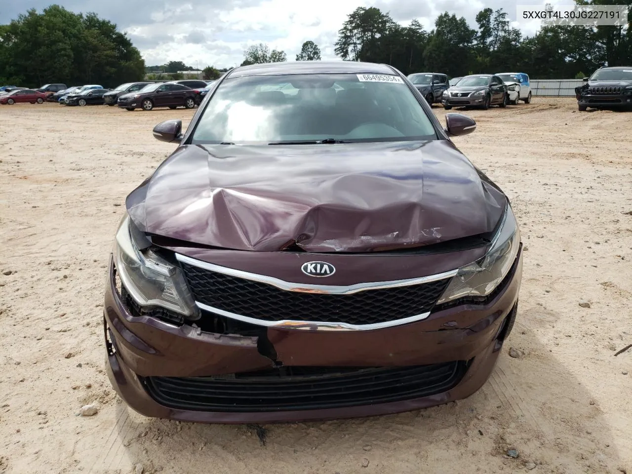 5XXGT4L30JG227191 2018 Kia Optima Lx