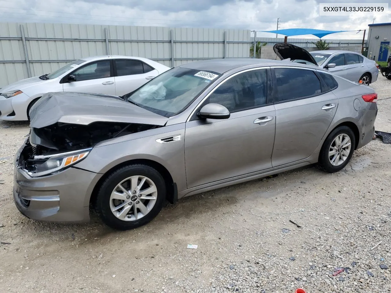 5XXGT4L33JG229159 2018 Kia Optima Lx