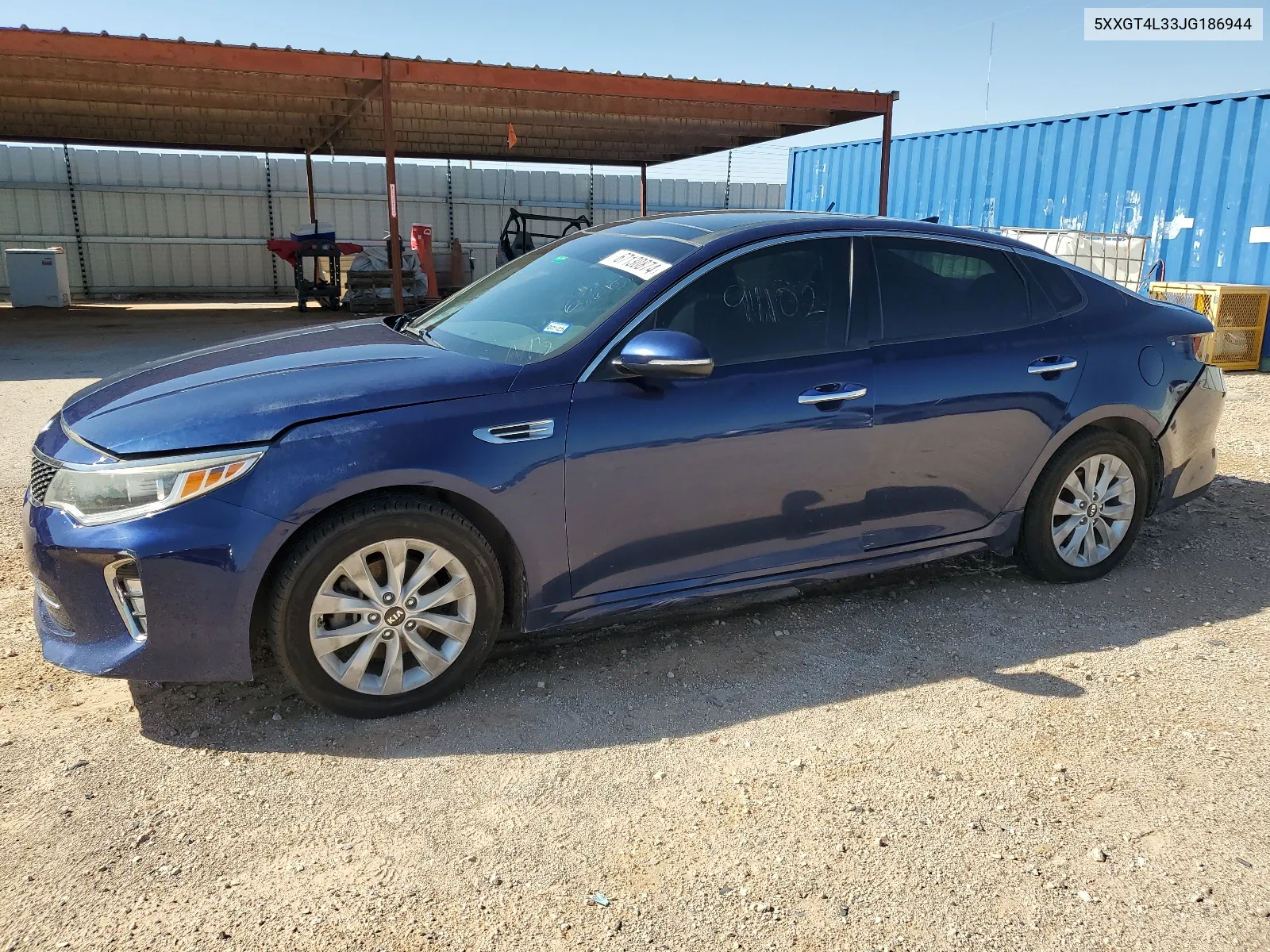 5XXGT4L33JG186944 2018 Kia Optima Lx