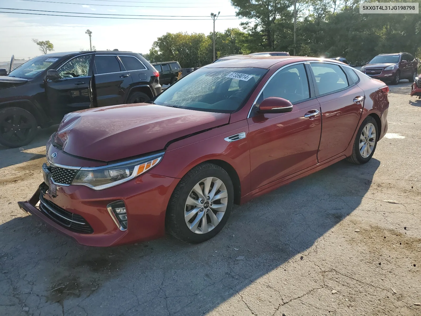 2018 Kia Optima Lx VIN: 5XXGT4L31JG198798 Lot: 67359014