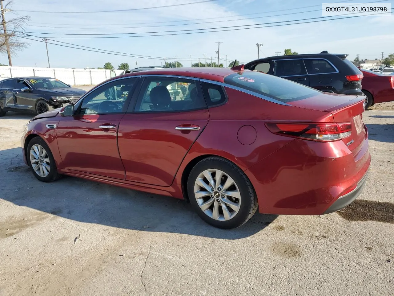 2018 Kia Optima Lx VIN: 5XXGT4L31JG198798 Lot: 67359014