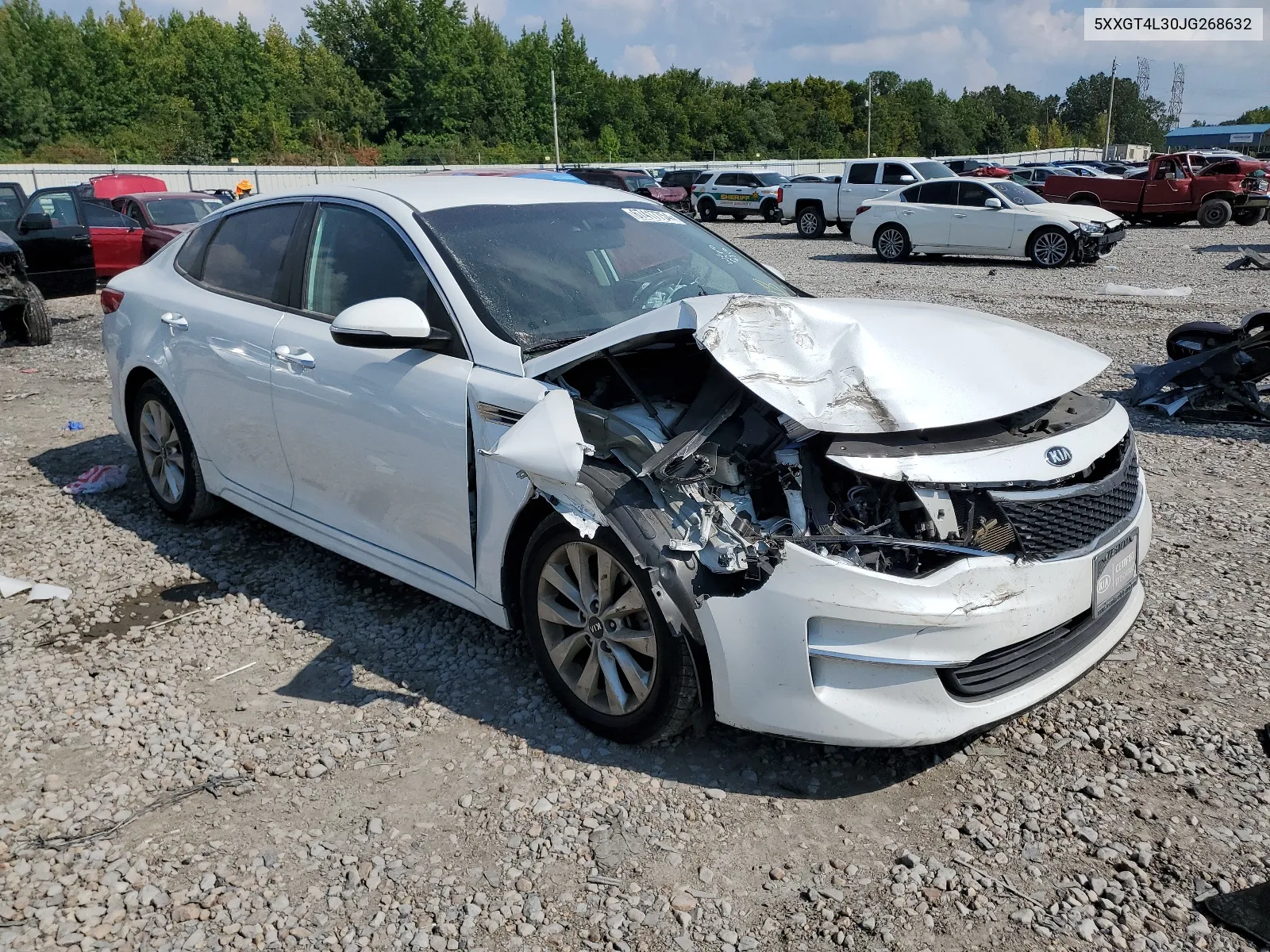 2018 Kia Optima Lx VIN: 5XXGT4L30JG268632 Lot: 67417754